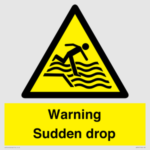 Warning Sudden drop
